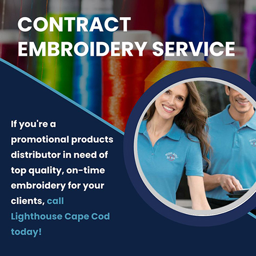 contract embroider ad